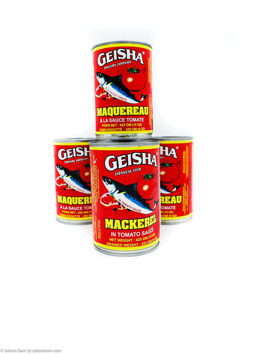 GEISHA MaACKEREL IN TOMATO SAUCE