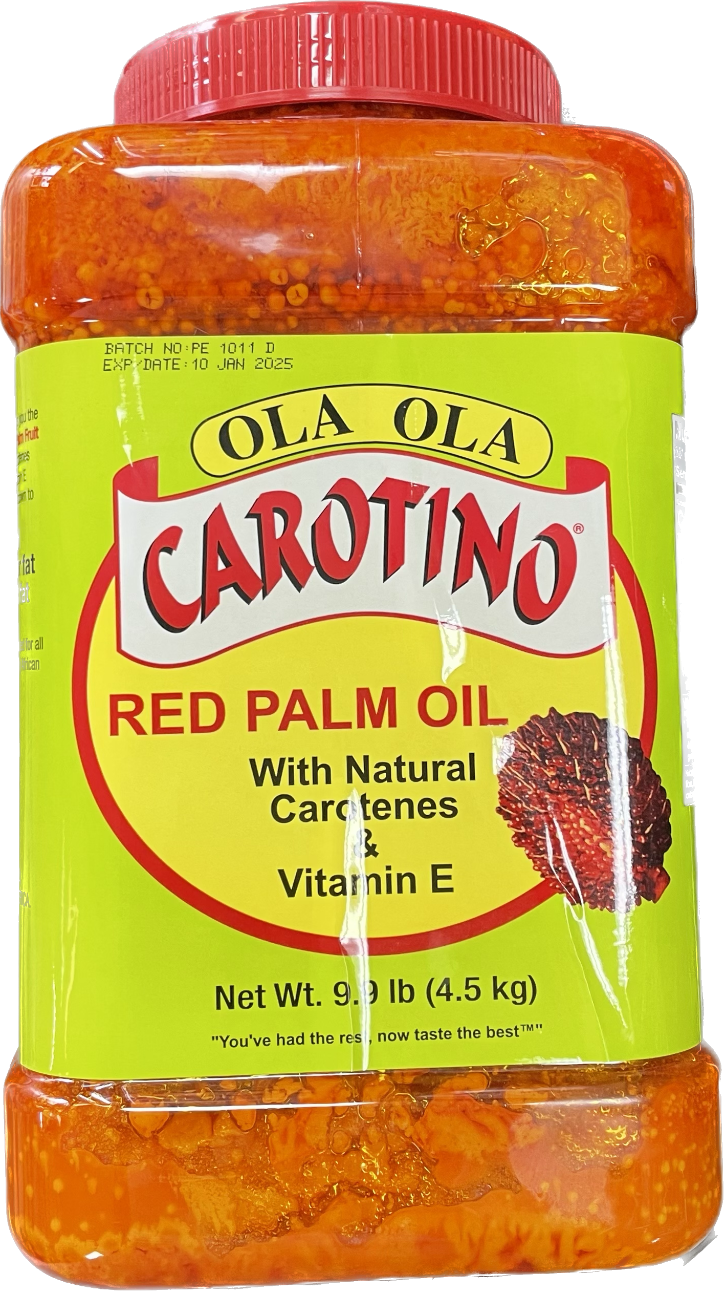 RED PALM OIL CAROTINO 9.9LB