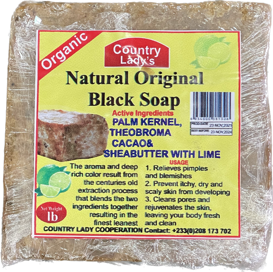 BLACK SOAP 1lb