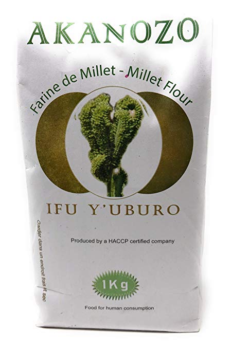 Akanozo Millet Flour (Ifu y'uburo) 2.2 lb or 1 Kg