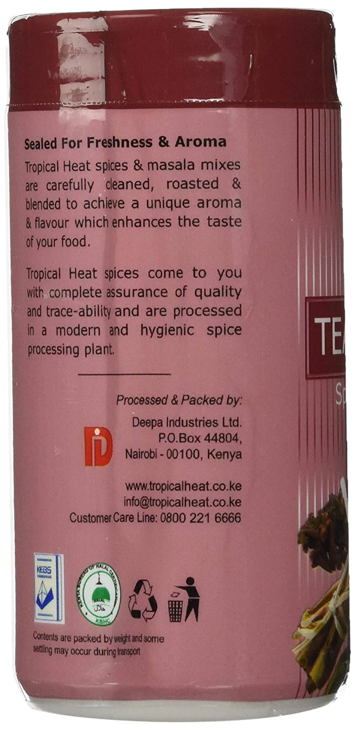 Tropical Heat Kenyan Tea Masala 100 grams or 3.53 oz